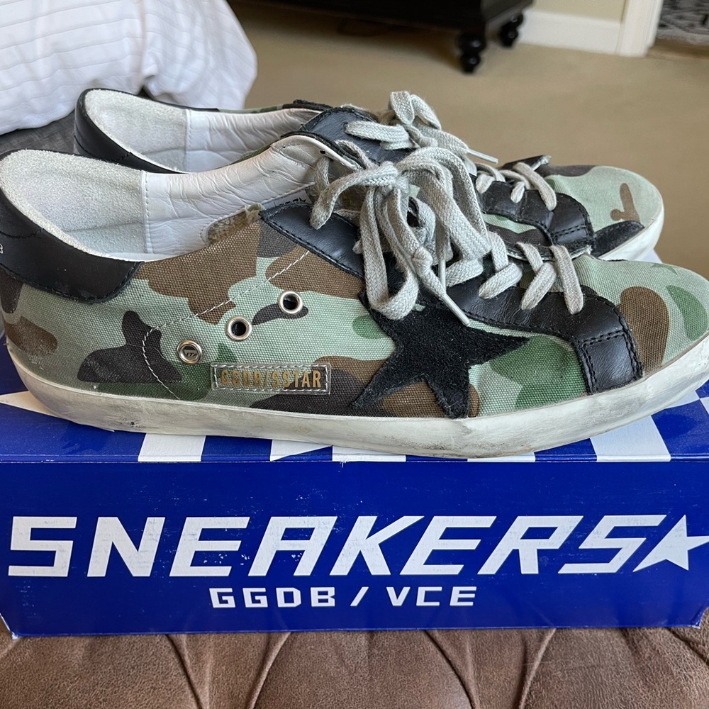 Golden Goose Camo - Black Star
